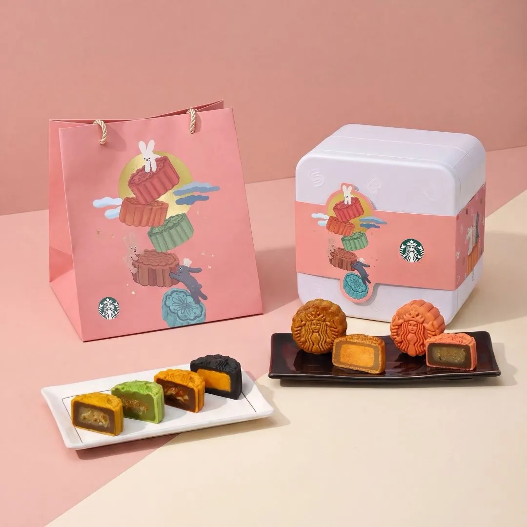 starbucks mooncake set
