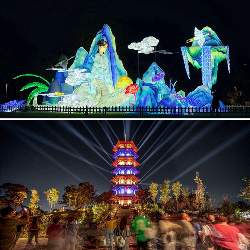 Chang'e lantern at Stoneboat